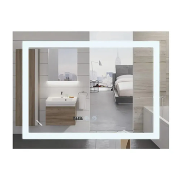 MIXXUS WARM MR02-80x60 Дзеркало (годинник, LED-підсвічування, антизапотівання) (5 шт/ящ) 11207 фото
