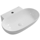 MIXXUS PREMIUM DIVERSE-0201 Раковина підвісна-накладна 560х390х125mm (отвір під змішувач) (1 шт/ящ) 00000001713 фото 1