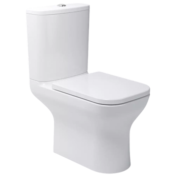 3710020 FRAME Компакт з кришкою soft-close безобідковий, Vortex Flush,білий 3710020 фото