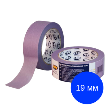 SR1950 Малярна стрічка для делікатних поверхонь HPX4800 60С 19мм х 50м пурпурний SR1950 фото