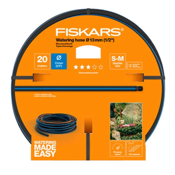 Садовий шланг Fiskars 1/2&rdquo; (13 мм) 20 м Q3 (1027102) 1027102 фото