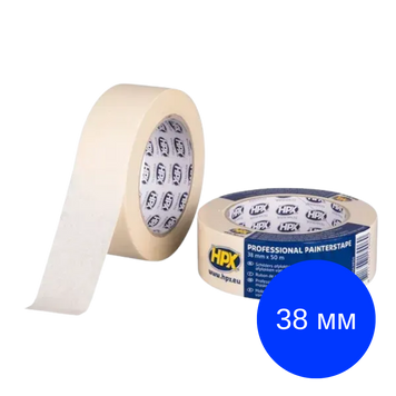 MA3850 Малярна професійна стрічка HPX 60С 38мм х 50м біла кремова 8711347179060 MA3850 фото