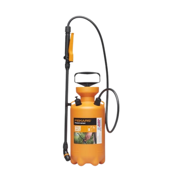 Обприскувач під тиском Fiskars 5л переносний, з плечовим ременем для переноски, з гнучким шл 1025934 фото