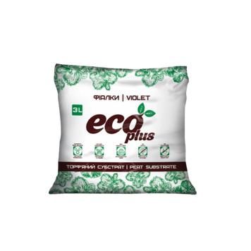 Торф'яний субстрат "Фіалка" ECO PLUS 3л 00000015983 фото