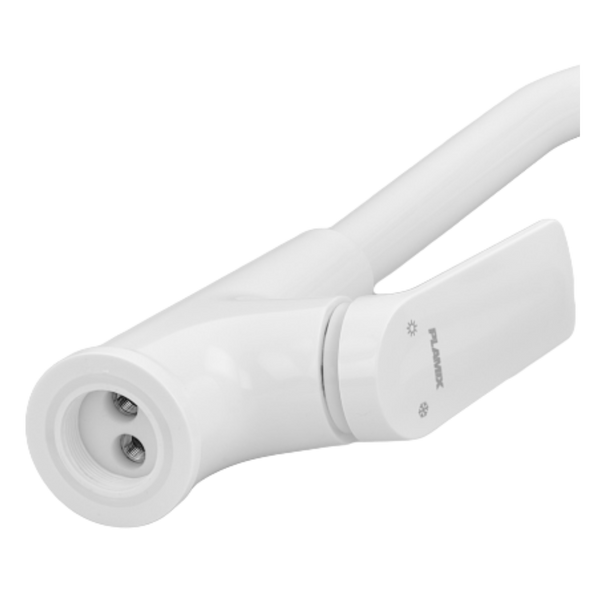 PLAMIX LUCAS-011 SET WHITE Змішувач для кухні (з підведенням) (16 шт/ящ) 00000001844 фото