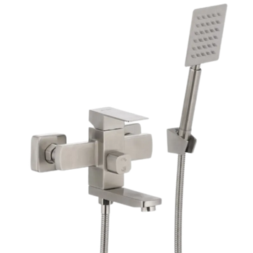 MIXXUS KUB-009 (EURO) Змішувач для ванни з нерж. сталі SUS304 (12 шт/ящ) 00000001691 фото