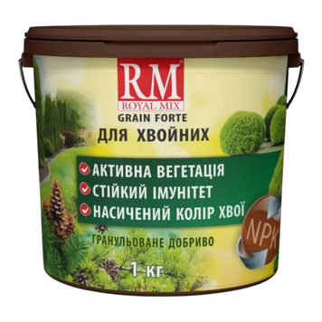 Гран. добриво ROYAL MIX drip Хвоя 1 кг. 00000004375 фото