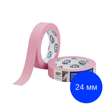 ST2450 Малярна стрічка для делікатних поверхонь HPX4770 60С 24мм х 50м рожева 5407004566405 ST2450 фото