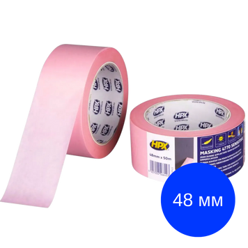 ST4850 Малярна стрічка для делікатних поверхонь HPX4770 60С 48мм х 50м рожева 5407004566443 ST4850 фото