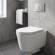 320150 STYLE Унітаз підвісний безобідковий з кришкою soft-close, Vortex Flush 320150 фото 2