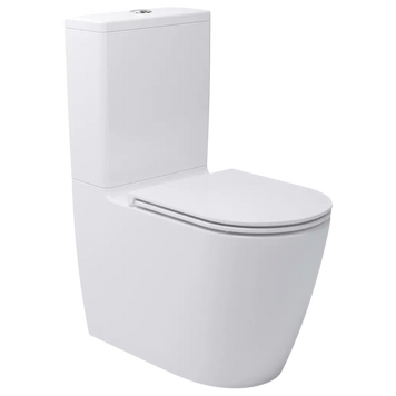 3010510 DO IT Компакт безобідковий з кришкою soft-close, Vortex Flush, білий глянець 3010510 фото