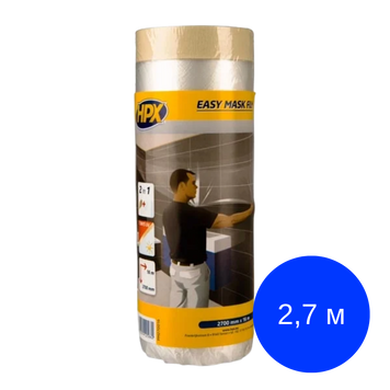 PM270016 Плівка захисна з малярною стрічкою 2700мм х 16м плівка 5425014225662 PM270016 фото