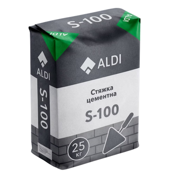Стяжка цементна S-100 25кг,ТМ ALDI 1/56 00000015587 фото